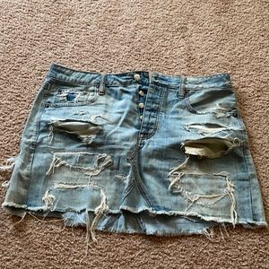 women’s American Eagle Jean Skirt